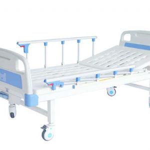 E10C一功能護理床 (四角剎車、沖孔、五檔護欄）