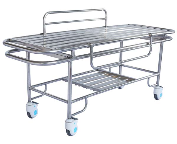 ZJ-Z2A全不銹鋼四小輪擔架車