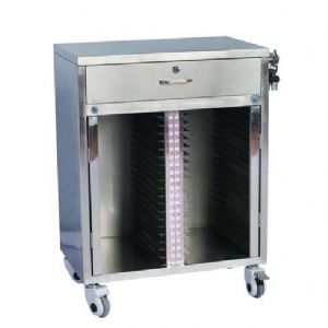 B25全不銹鋼30-60格病例夾車